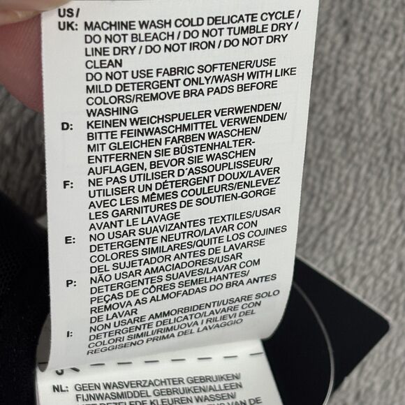 Reebok AM Lux Strappy Sports Bra Womens Medium Aura Orange Core I Training NWT - Picture 9 of 11